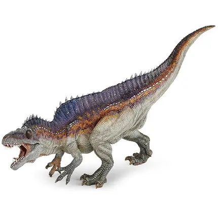Новинка 2017 Papo Acroncantosaurus Имитация Динозавра Коллекция Музея мир Юрского периода