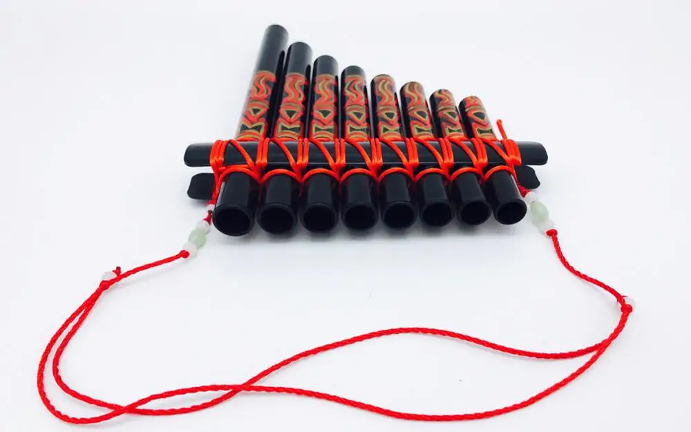 UU Pan флейта Flauta 8 труб Panpipes ABS пластик китайский стиль панфлейта ручной работы детская сковородка "сделай сам" трубы духовые Музыкальные инструменты