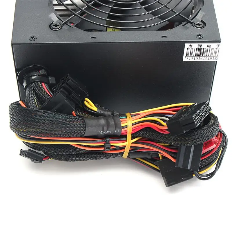 350 Вт 650 Вт пик-PSU ATX 12 в игровой ПК питание 24Pin/Molex/Sata 12 см вентилятор компьютерный блок питания для BTC