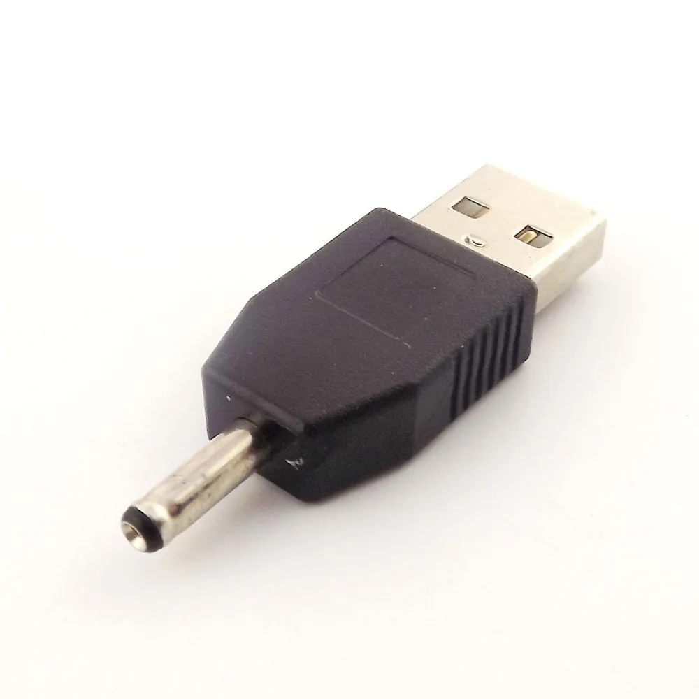 10 шт. USB 2 0 A папа к 3 5 мм x 1 35 штекер В постоянного тока адаптер разъем |