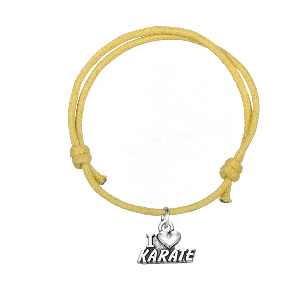 Teamer 5 шт./лот античный серебряный Регулируемый корейский вощеный шнур браслеты