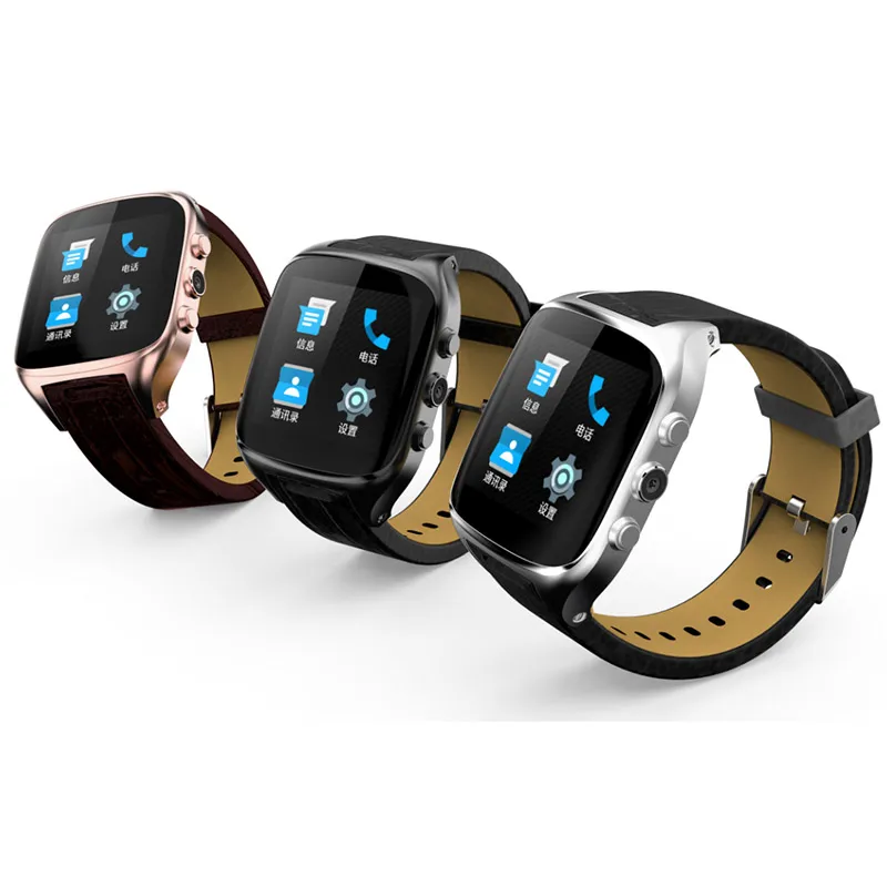 X01s Smart Watch 3G Процессор MTK6580 Android 5.1 водонепроницаемый жизни GPS шагомер Wi Fi Bluetooth Mp3