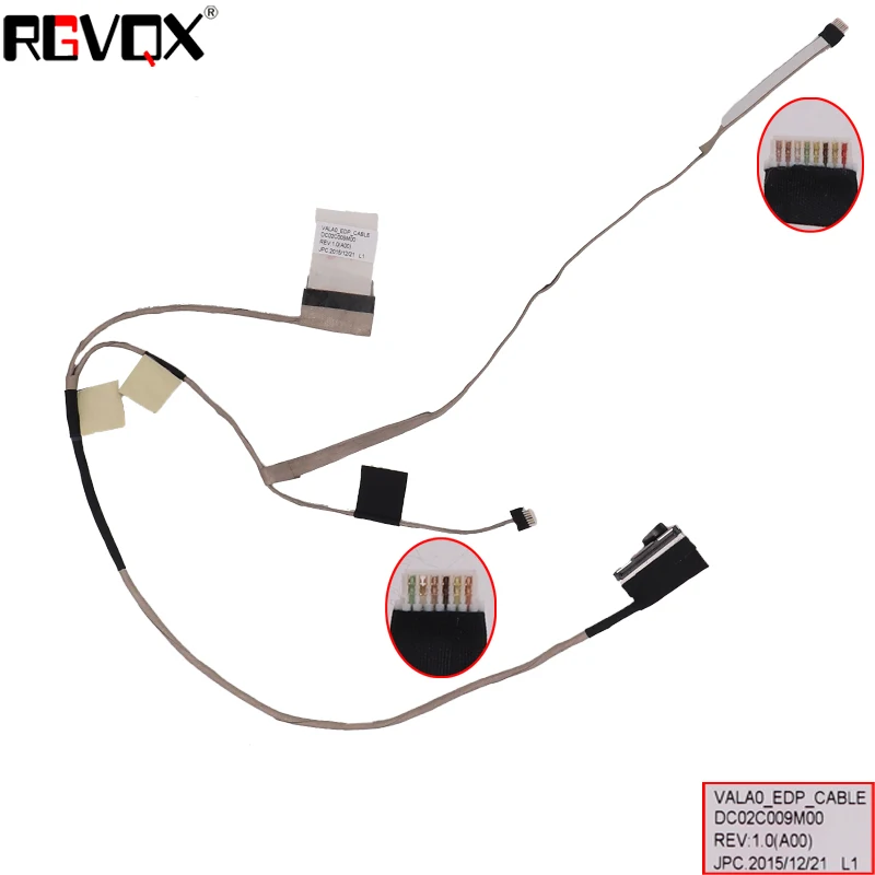 Новый ЖК кабель для ноутбука DELL E6540 VALA0 EDP 30PIN ORG PN:DC02C009M00 0RDYP1 LVDS разъем