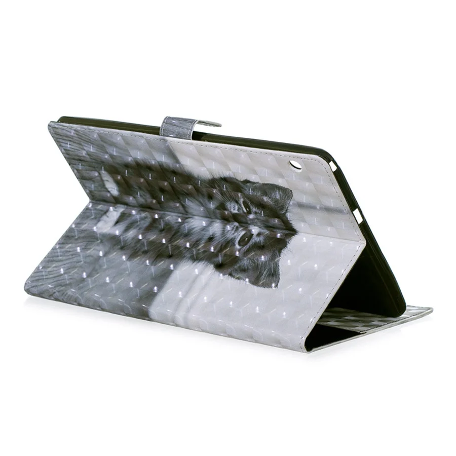 3D Чехол книжка из искусственной кожи с принтом для Huawei MediaPad T3 10 9 6 AGS L09 L03