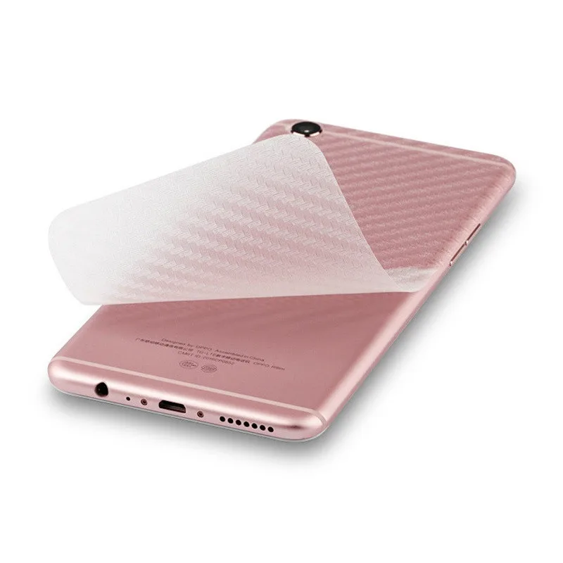 5 шт. наклейки для мобильных телефонов для iphone 8 Plus 7 6 6S 5 5S XS Max XR X пленка из углеродного волокна для задней панели аксессуары EEMIA