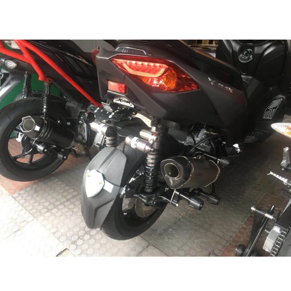 Алюминиевый кронштейн Xmax250 с узором из углеродного волокна брызговик задний для