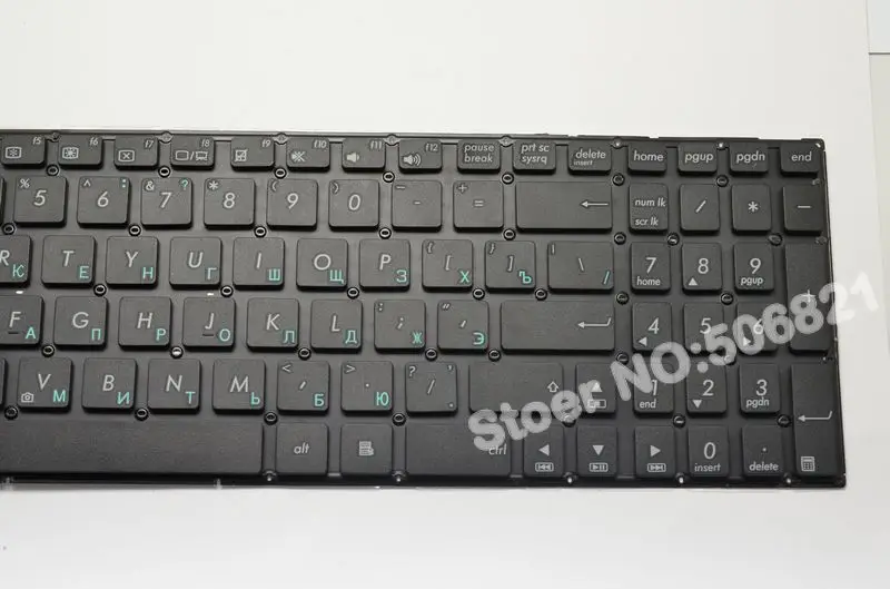 Русская клавиатура JIGU для Asus X550CA X550CL X550DP X550EA X550LA X550LB X550LC X550LD X550LN RU черная