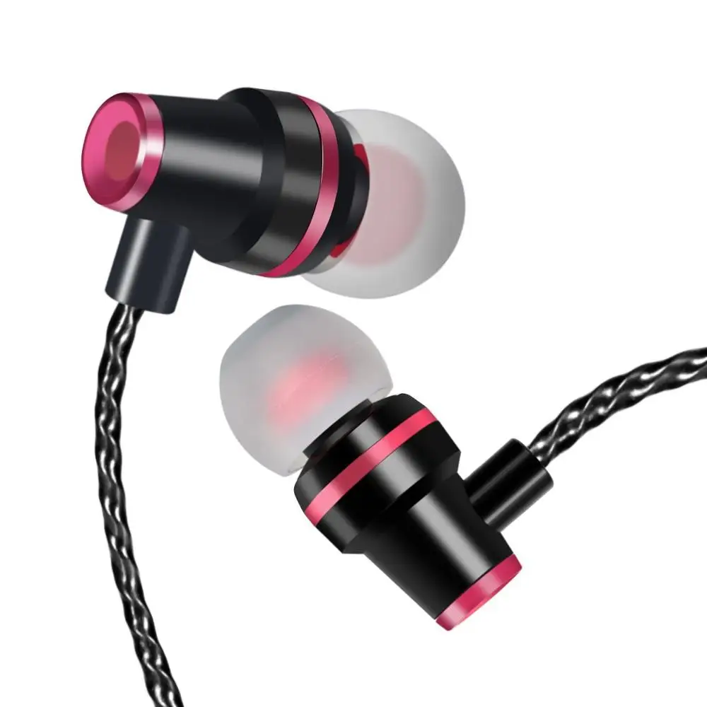 3 5 мм стерео проводные наушники KINGTOP вкладыши с объемом Управление для мобильных