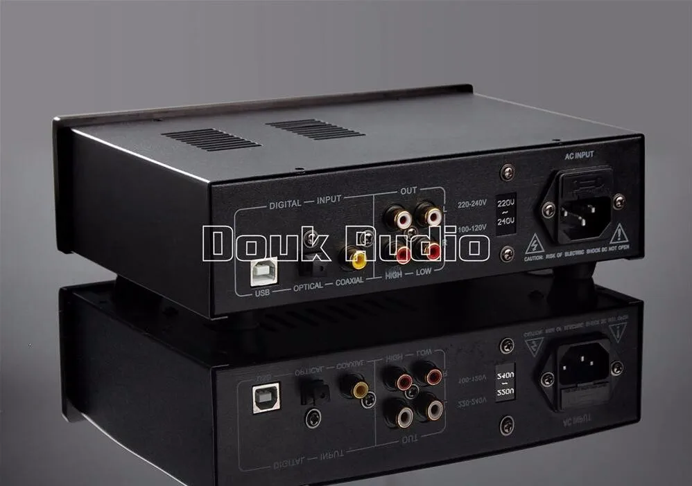 Новейший Douk аудио USB DAC цифровой/аналоговый преобразователь 24 бит/96 K аудио декодер/наушники/Предварительный усилитель