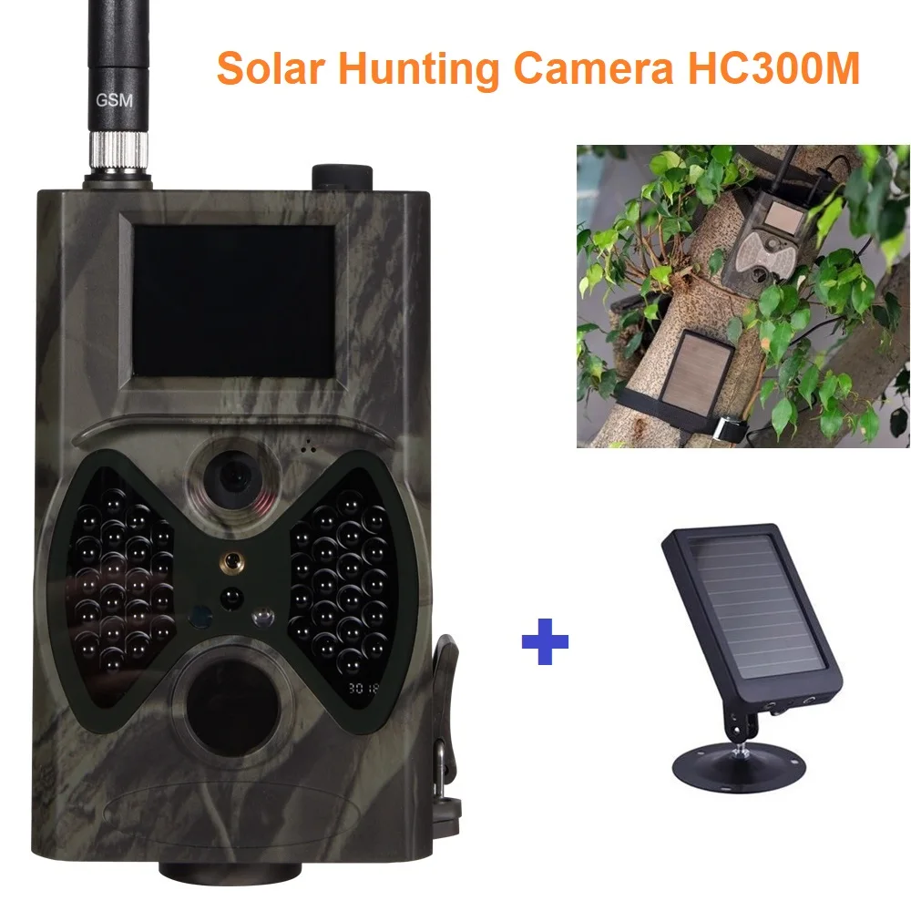 2G охотничья камера слежения GSM MMS/SMTP/SMS 1080 P фото ловушки Дикая HC300M наблюдения за