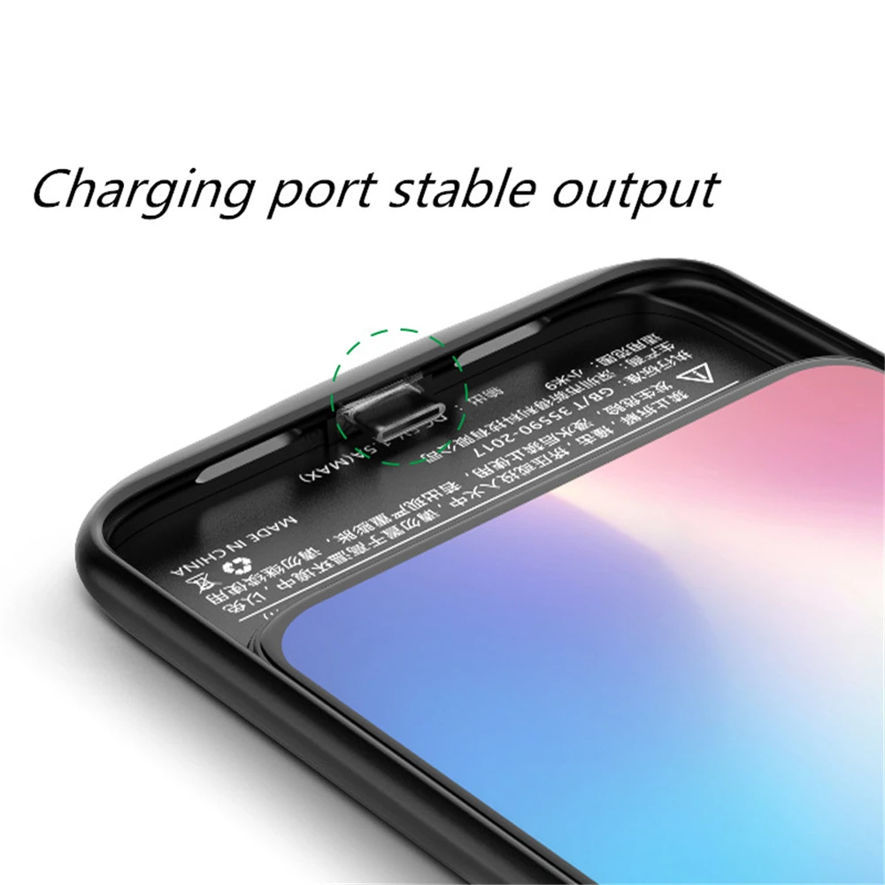 KQJYS 4700 мАч ультра тонкий чехол для мобильного зарядного устройства Xiaomi Mi 9