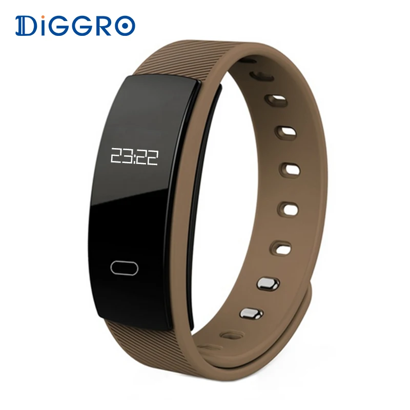 Diggro QS80 Смарт Браслет для измерения кровяного давления фитнес трекер монитор