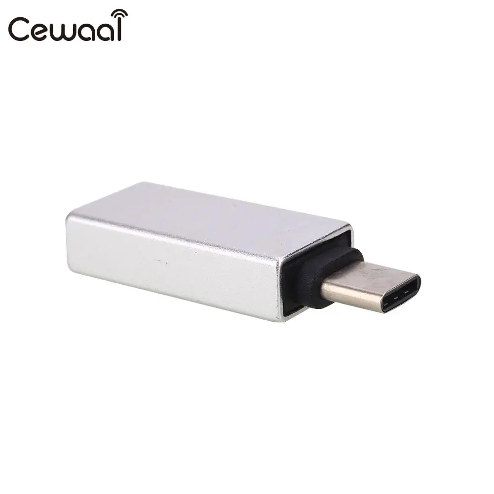 Алюминий сплав Тип C USB3.0 адаптер конвертер Разъем для мобильного