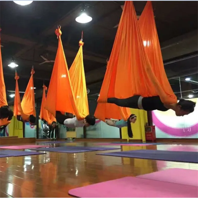 7 м эластичный 2017 антенна Yoga гамак свинга Новейшие Многофункциональные