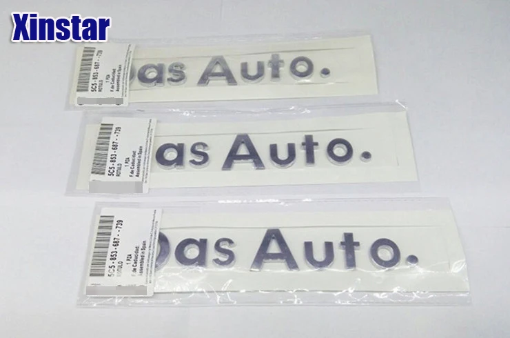 ABS Das Auto. badge наклейка с эмблемой на заднее стекло автомобиля для volkswagen VW R GTI golf 6 7