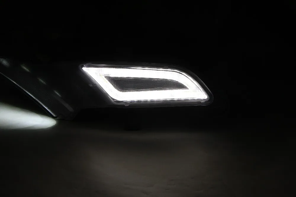 Один комплект 12V Led Янтарный боковой габаритный указатель поворота светодиодные боковые Габаритные светильник s W/белый бег светильник для Porsche Cayenne 2007-2010 OEM для замены