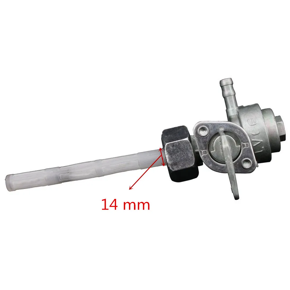 Клапан топливного насоса GOOFIT 14 мм фильтр Petcock для скутера мопеда мотоцикла 50cc 70cc
