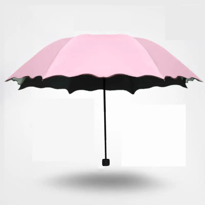 2017 бренд цветок зонт от солнца и дождя со складным зонтом большие женские зонты
