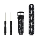 Черный ремешок Honecumi для смарт-часов Garmin Forerunner 220230235620735XT, сменный ремешок для наручных часов Garmin 630