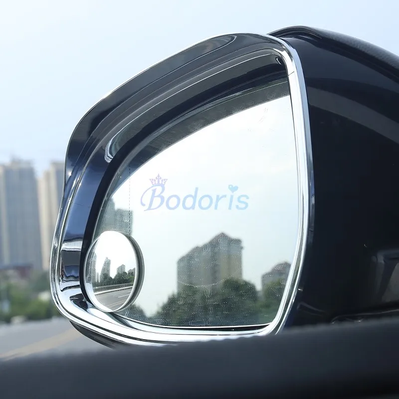 Автомобильный Стайлинг Дверь Зеркало Дождь шляпа отделка заднего вида панель