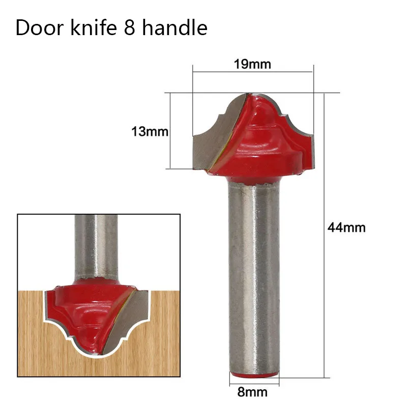 Фреза для гравировки поверхности твердосплавная ручка 8 мм нож двухдверной линии