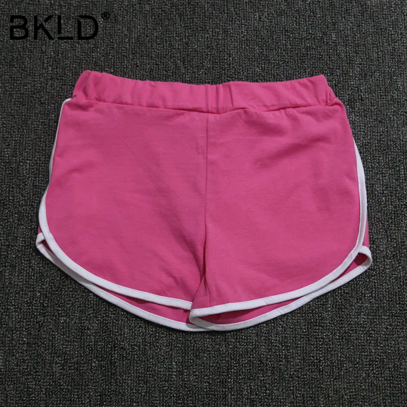 Шорты BKLD женские для фитнеса уличные модные короткие спортивные шорты с
