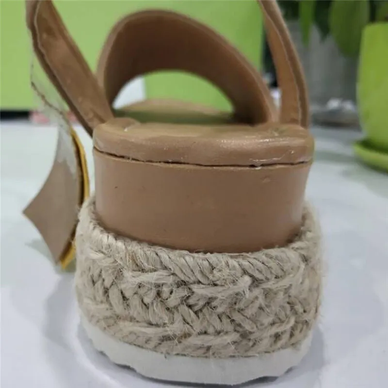 B-летние босоножки; женская обувь; коллекция года; Zapatos De Mujer; повседневные женские Босоножки с открытым носком, на резиновой подошве, с шипами, на танкетке, с пряжкой и ремешком на щиколотке
