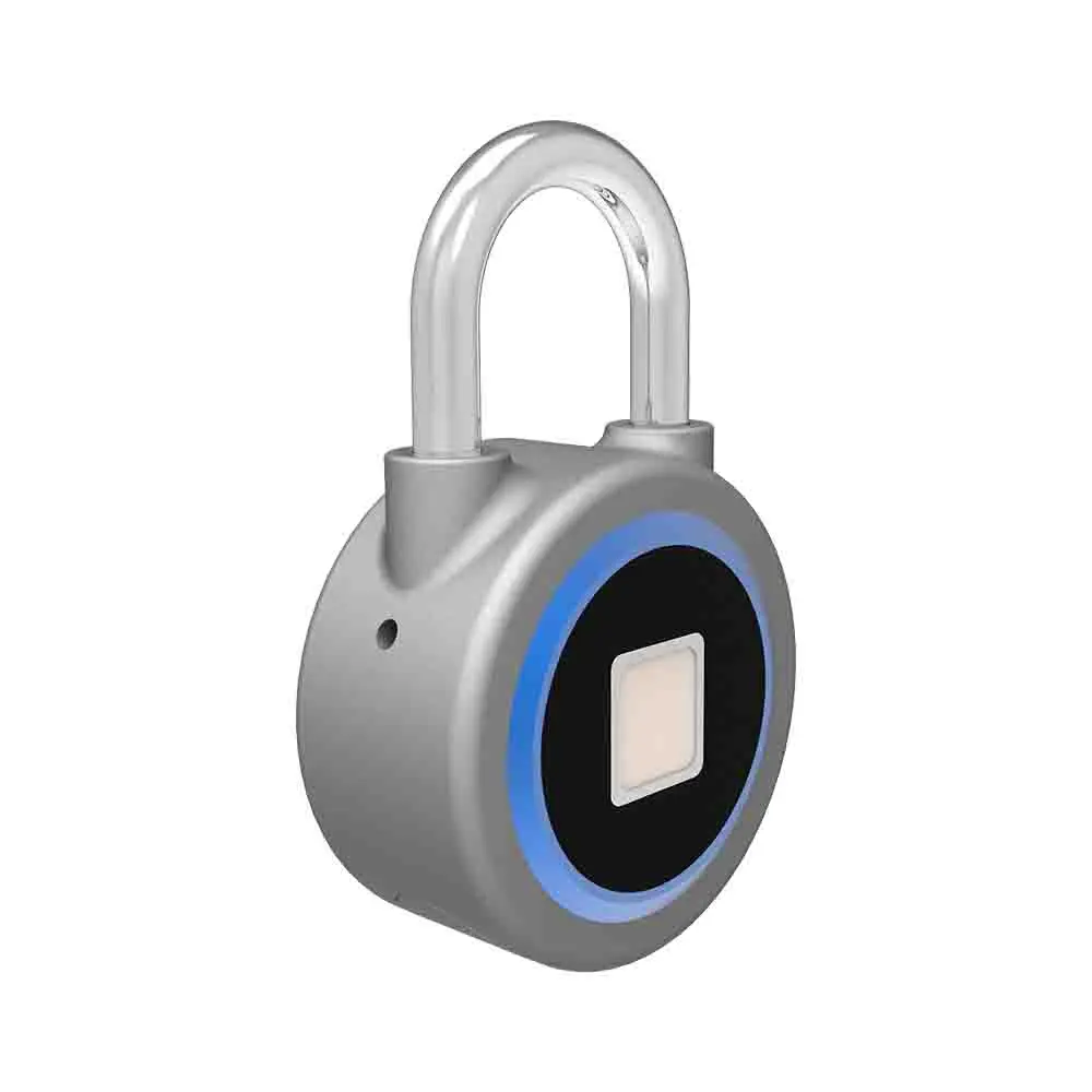 P2 Smart Keyless Fingerprint Lock Bluetooth Phone APP Unlock Waterproof Anti-Theft Padlock Door for Android iOS | Безопасность и