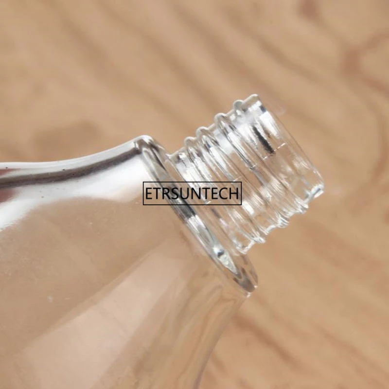 Стеклянная бутылка 40 мл Золотая пипетка прозрачные бутылки для эфирного масла