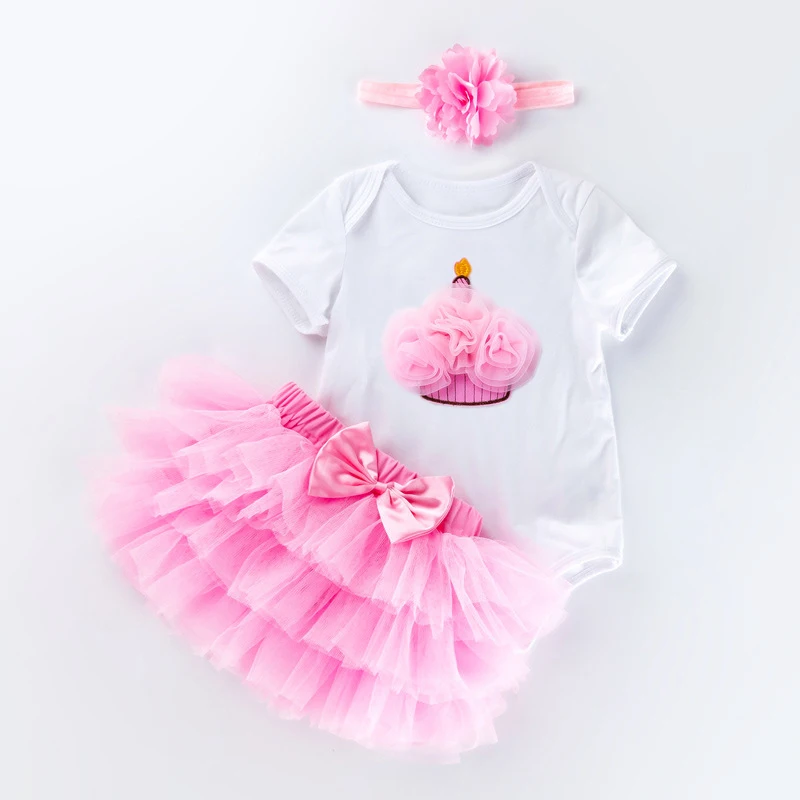My First Birthday детские комбинезоны летние костюмы для новорожденных комплекты