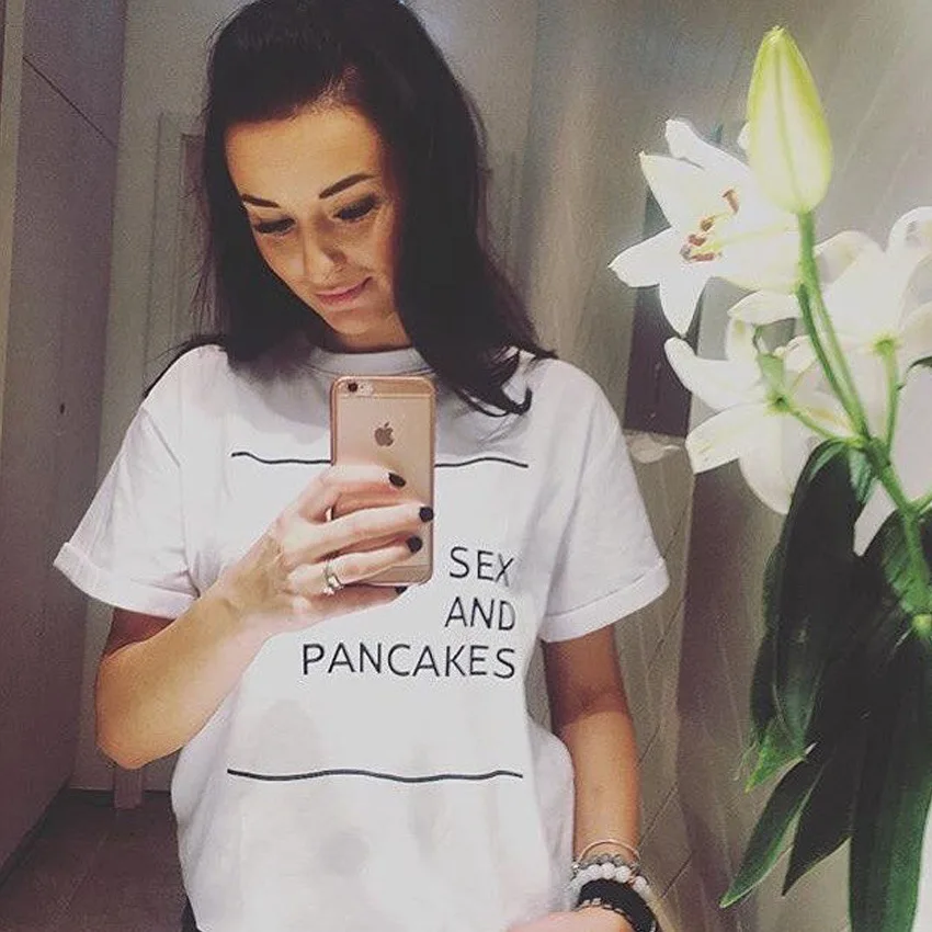 Women Summer Casual Cotton Tshirt White Tumblr Letter Printed Top Tee Shirt 2018 Rock Ulzzang Ladies Cute T Shirts Plus Size | Женская