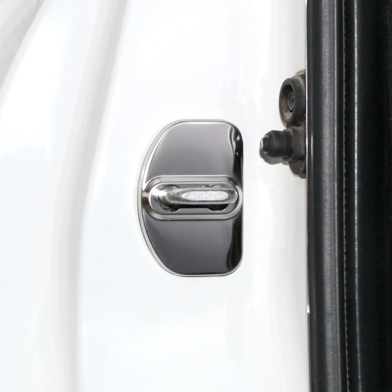 4 шт./лот Нержавеющая сталь для защиты дверей крышка Дверь Нападающий Обложка