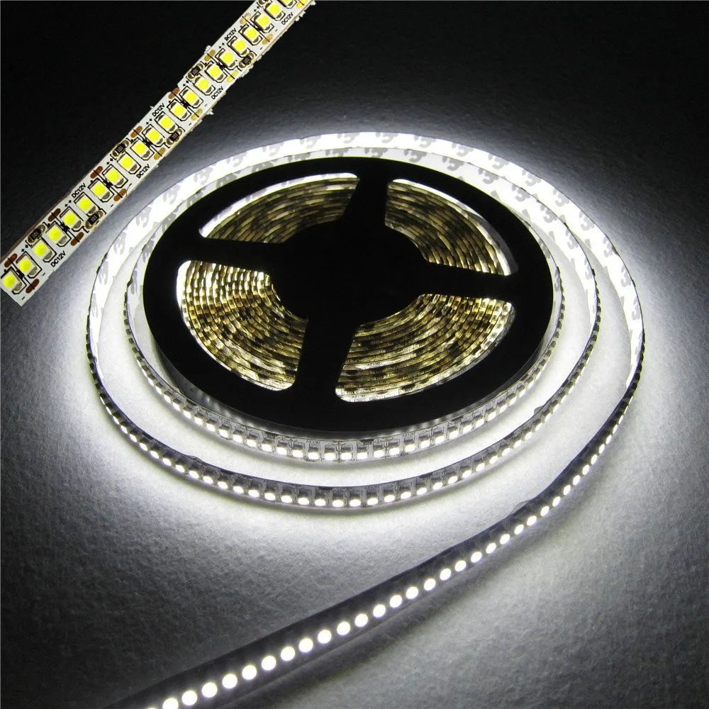 Светодиодная лента 3528 1200led 5 м не водонепроницаемый IP20 DC 12V 3000k 6500k белый теплый