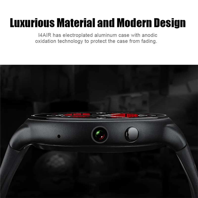 Умные часы I4 AIR, Bluetooth, экшн-камера, умная электроника, шагомер, пульсометр, 16 ГБ, Wi-Fi, gps, часы для IOS, Android, умные часы
