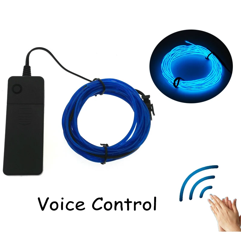 Неоновый светильник с голосовым управлением декоративная лампа для