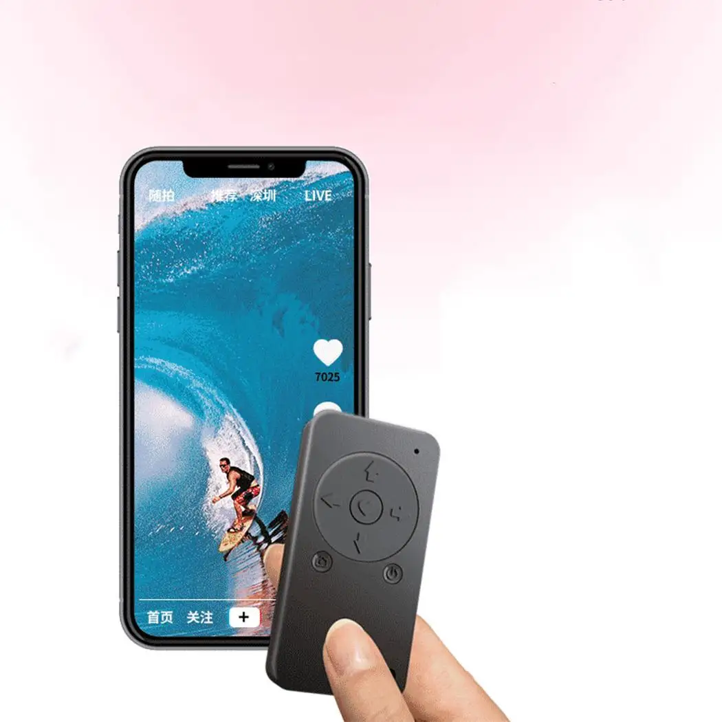 Прочный Портативный беспроводной Bluetooth селфи пульт дистанционного управления 10