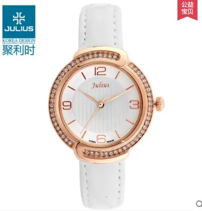 Наручные часы Julius модные женские кварцевые в Корейском стиле новая модель 2016 34