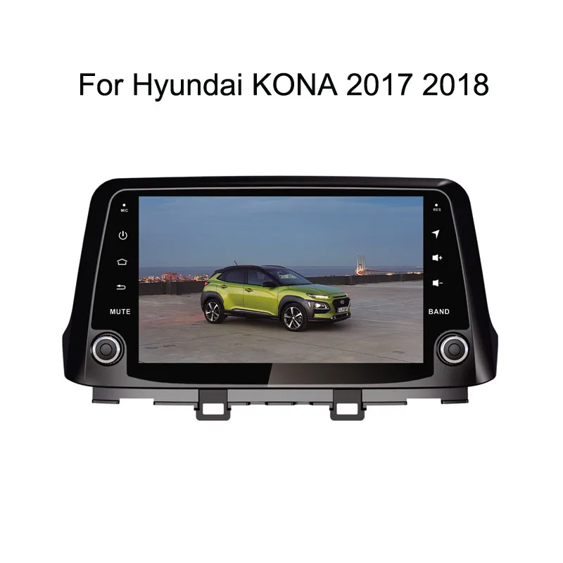 Android 9 0 Восьмиядерный PX5/PX6 Fit hyundai KONA 2017 2018 2019 автомобильный dvd плеер навигация gps