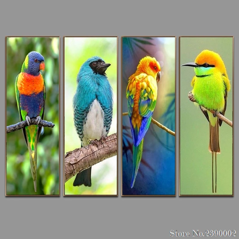 Алмазная вышивка с изображением животных набор для рукоделия 5D крестиком птица