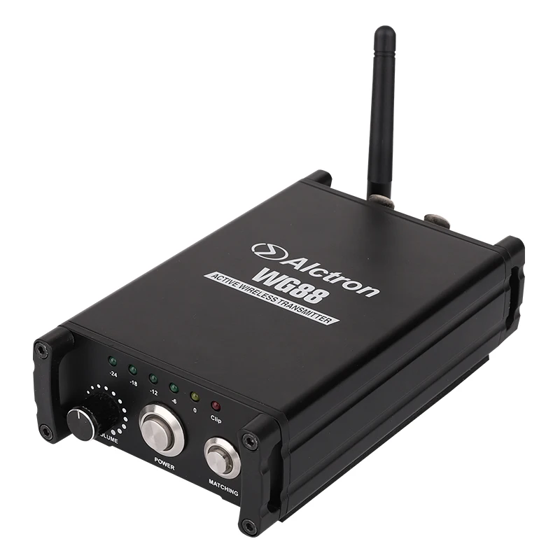 Alctron WG88 Стерео активный беспроводной аудио сигнальный передатчик 2 4G