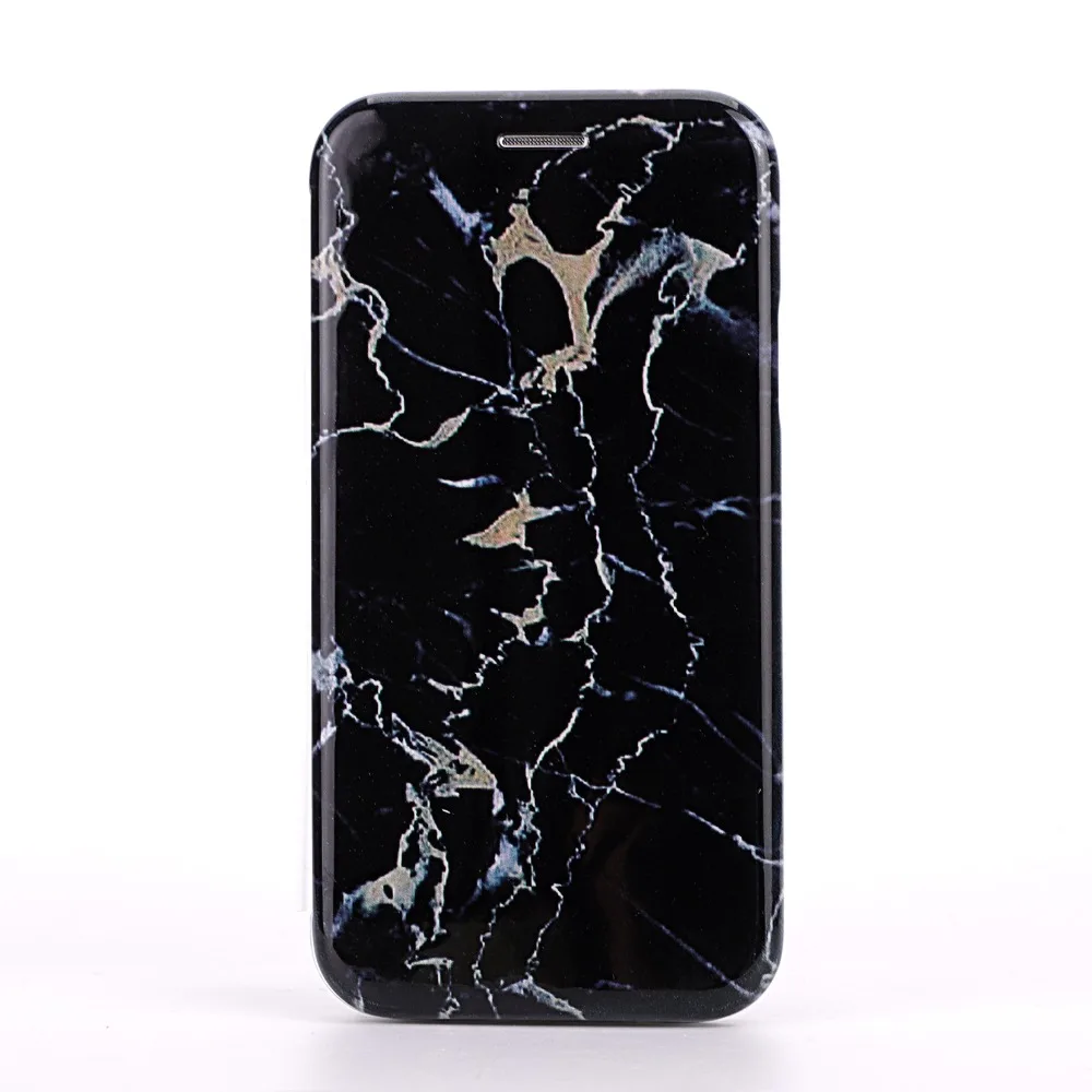 Чехол-книжка KISSCASE Luxrury Marble для iPhone 7 8 Plus X XS MAX XR мягкий чехол-держатель карт 6 6S |