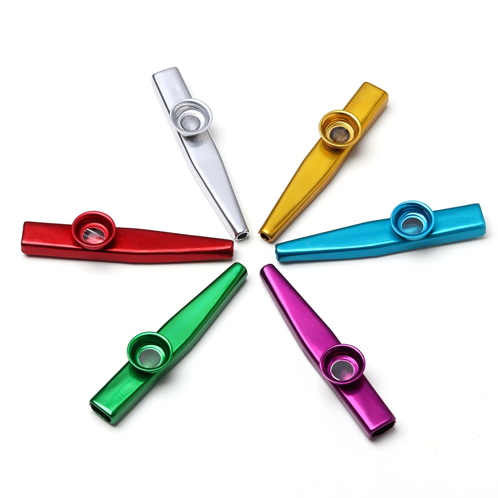 6 цветов kazoo легкий портативный для начинающих флейта любителей музыки опционально деревянный духовой инструмент простой дизайн