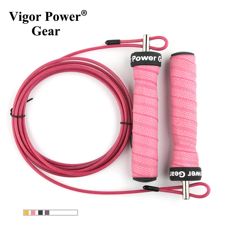 

Vigor Power Gear Wholesale Adjustable Jump Rope Weighted Jump Rope Speed Jump Rope For Crossfit Sports