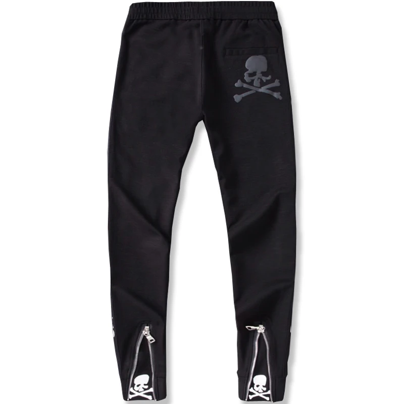 

Winter plus size 2xl-7xl 8XL mens fleece sweatpants casual print elastic waist long trousers large Chinese style zipper pants