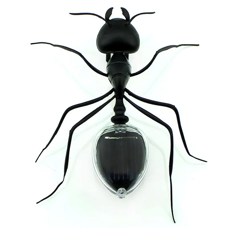 1PC Trick Toys solar ant Power Robot Toy Bug Solar Energy Powered Mini Kit Novelty Kid Children Gadget funny | Игрушки и хобби