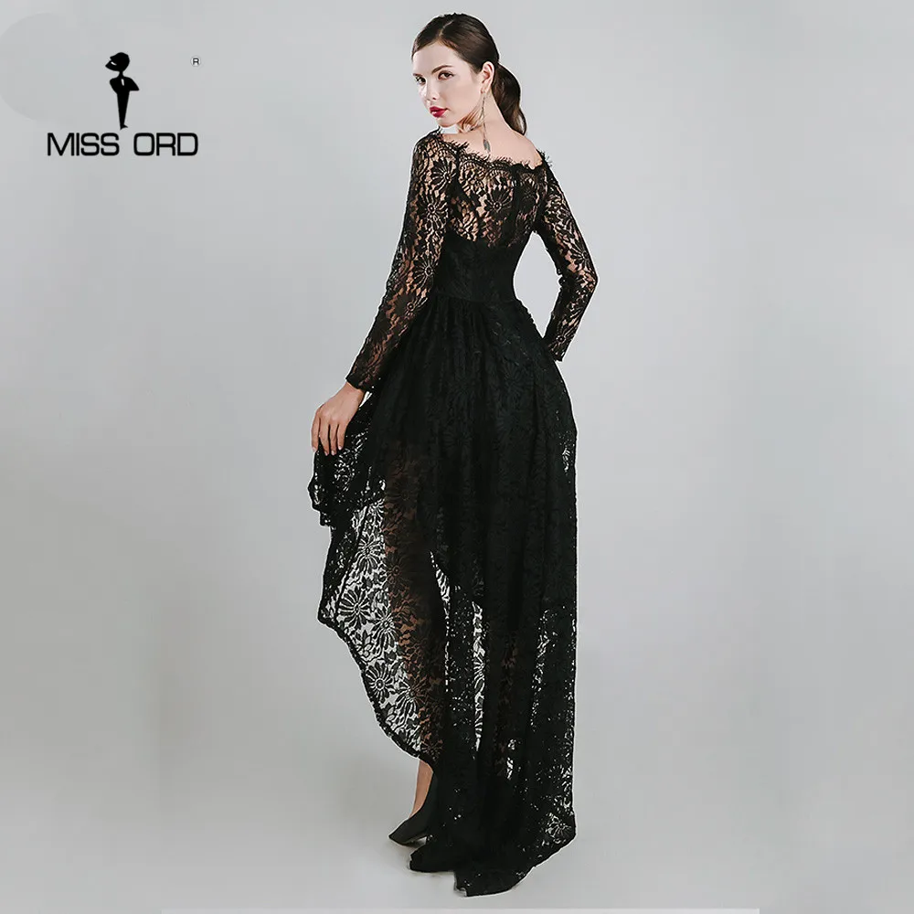 Платье MISS ORD с длинным рукавом и кружевной строчкой FT4763 2020|dress dress dress|lace long sleeve