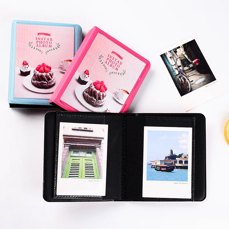 Милый 37 карманов Instax Mini для Fuji & Name Card 7s 8 25 50s фотоальбом|Фотоальбомы| |