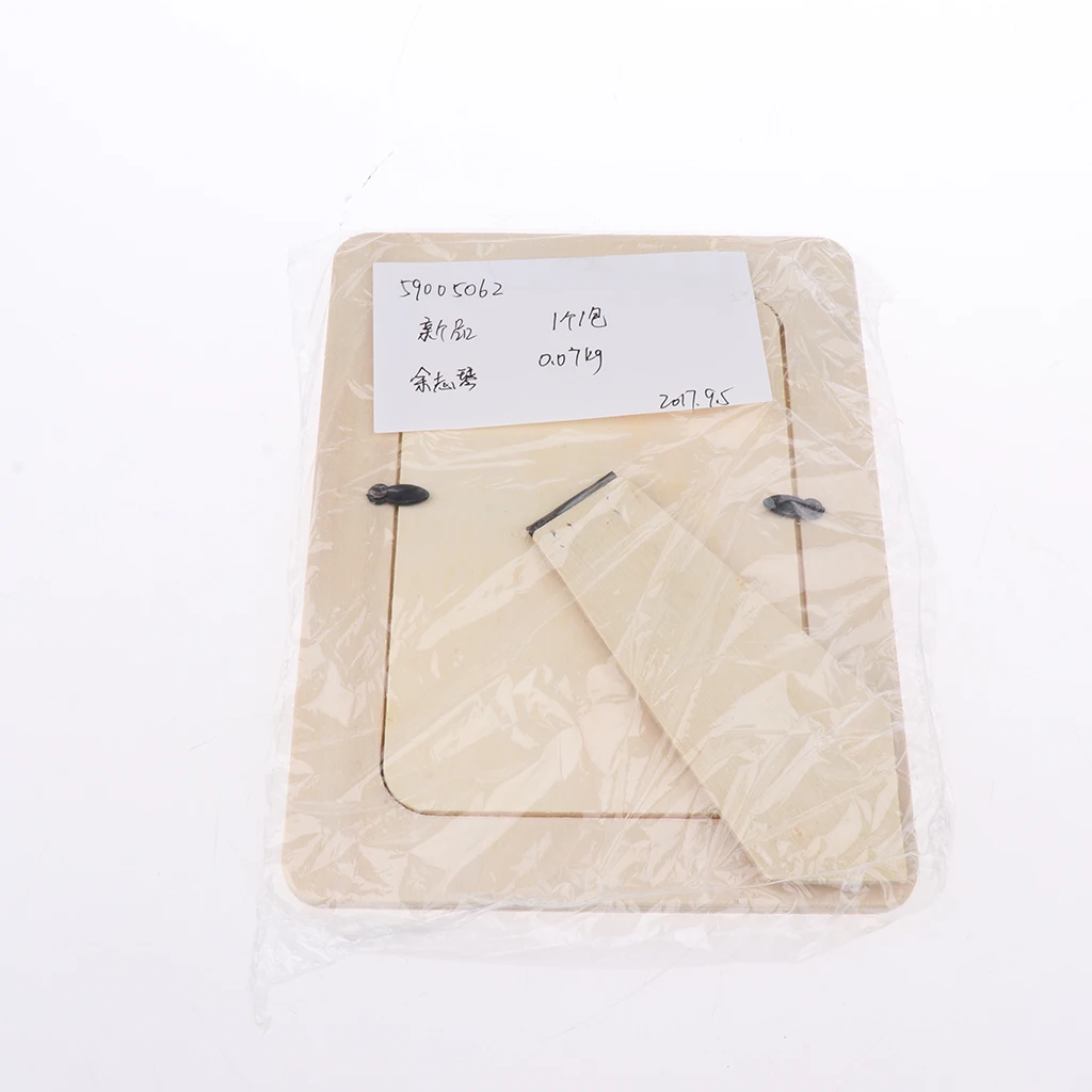 Простой дизайн необработанные деревянные цельные фоторамки готовые к