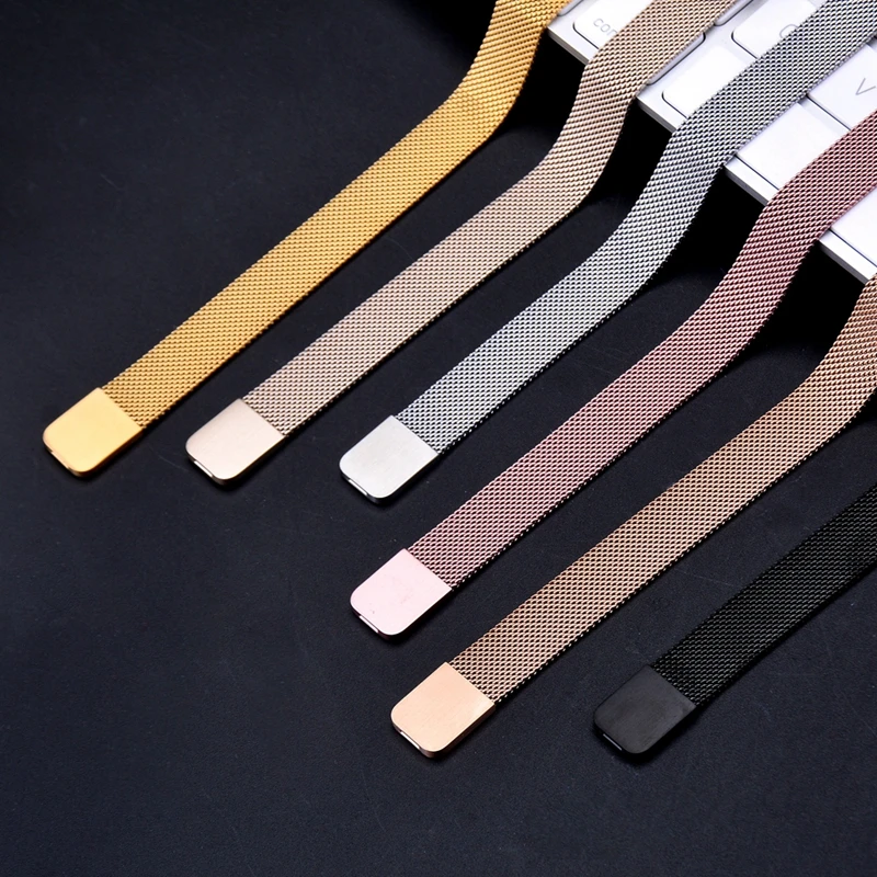 Mi lanese Loop Band для Xiaomi mi 4 ремешок браслет из нержавеющей стали часы 3 магнитные