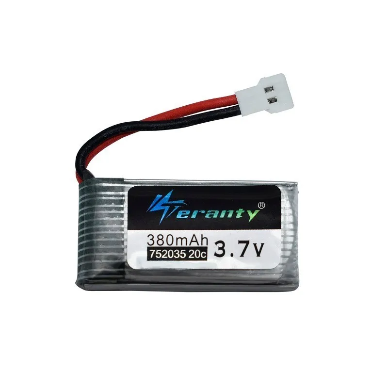 37 v 380mah 752035 lipo батарея запасная замен